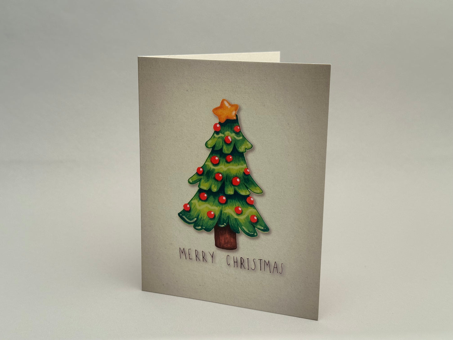 "Green Tree" Greeting Card