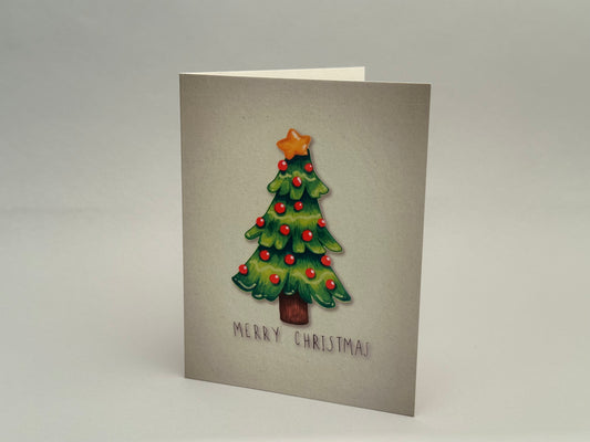 "Green Tree" Greeting Card