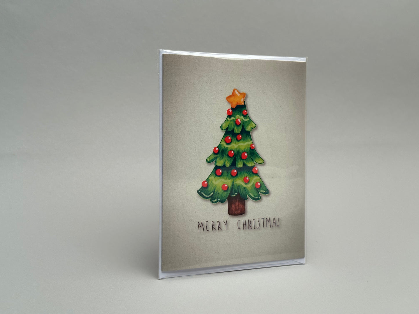 "Green Tree" Greeting Card